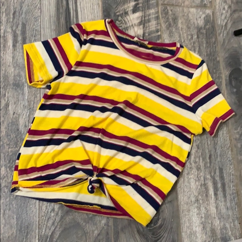 Stripped tee